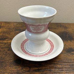 Vintage Rudesheim am Rhein coffee cup and saucer by Heinrick Germany
